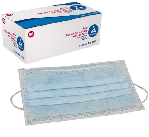 Dynarex® - Face Mask - 2201 - Packaging With Product