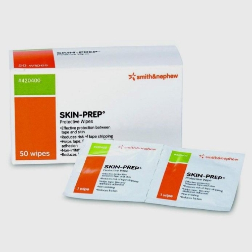 Smith & Nephew - SKIN-PREP™ - Skin Barrier Wipes - 420400 - Packaging With Product