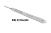 Picture of Surgical Blade #15 – Glass Van®