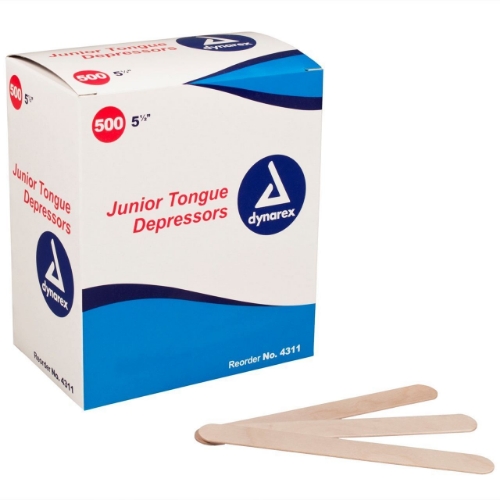 Picture of Tongue Depressors - Dynarex - 500 / Bx 