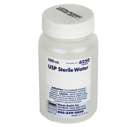 Picture of Sterile Water - Screw Cap - 100 mL - 1 / Ea
