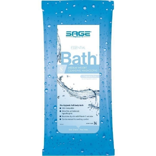 Sage - Bathing Washcloth - 7989 - Product
