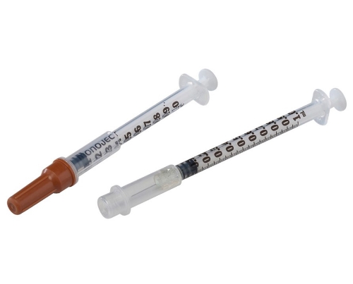 Monoject Tuberculin Syringe - Permanent Needle - SYWN-8881511201 - 1