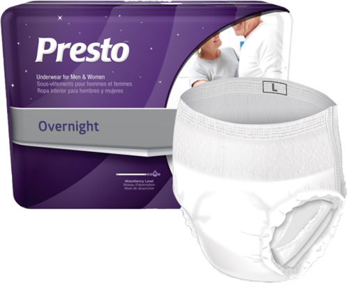 Presto - Protective Underwear - AUB44020 - Packaging With Product