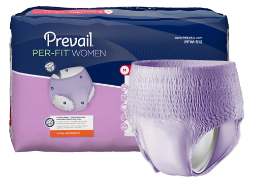 First Quality - Prevail™ Womens Protective Underwear - PFW-512 - Packaging With Product