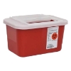 Sharps Container, Cardinal, Monoject, 1 Gallon, SHP-31143699 - Product 1