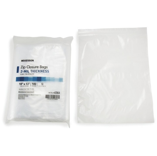 McKesson - Zip Lock Bag - 4583 - Packaging With Product