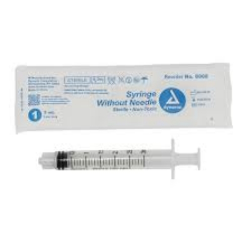 Picture of Syringe, Dynarex™, 3 mL,