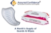 Assured Confidence - Bladder Control Pads - Guards For Men - Month's Supply