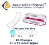 Assured Confidence - Bladder Control Pads - Extra Absorbent Pads - Light - Program