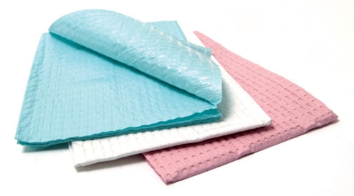 Picture of Bib / Professional Towel  - Tidi® - 13" x 18" - Lavender - 500 / Cs