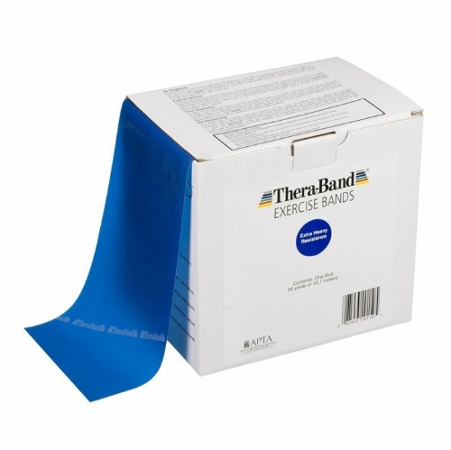 THR-20344 - TheraBand - Extra-Heavy -BLUE  - 25 Yards - 4 Inches - Product