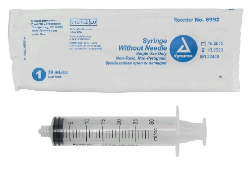 SY-6992 - Syringe - 30 mL - 50 Bx - Package